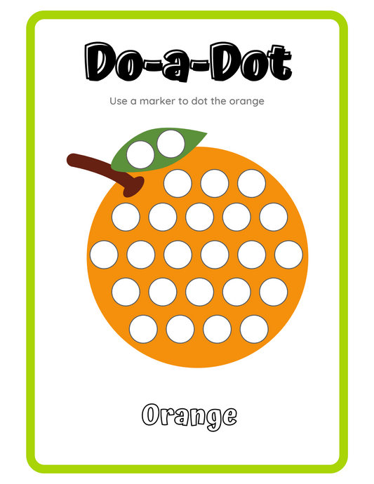 Do-a-Dot Activity Book