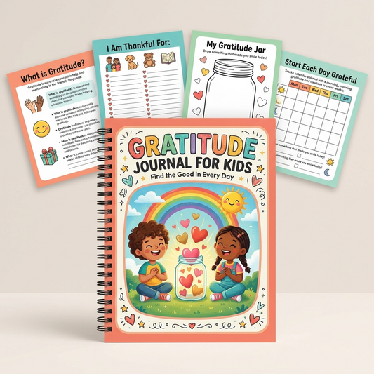 Gratitude Journal for Kids cover