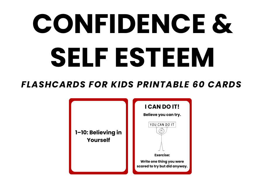 Confidence and Self Esteem Flashcards