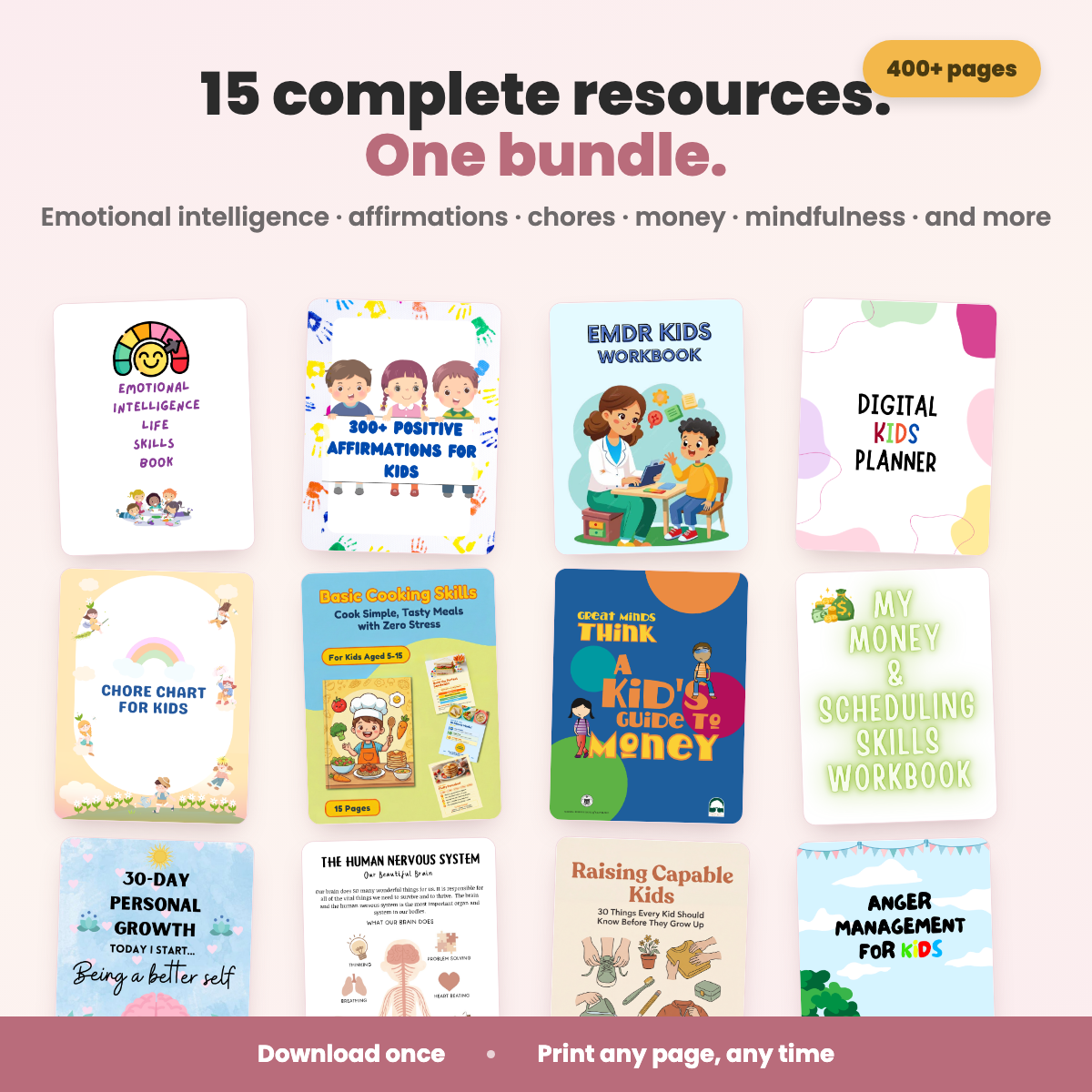 15 complete resources in one bundle